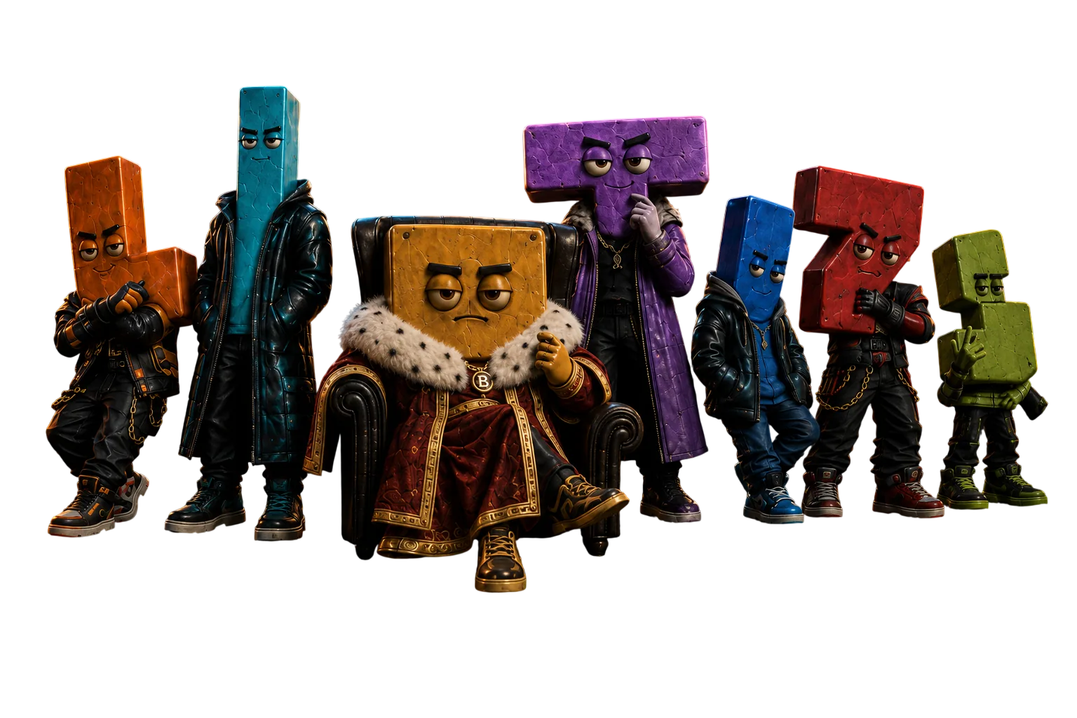 Render o referencia visual de LA MAFIA en Retroville